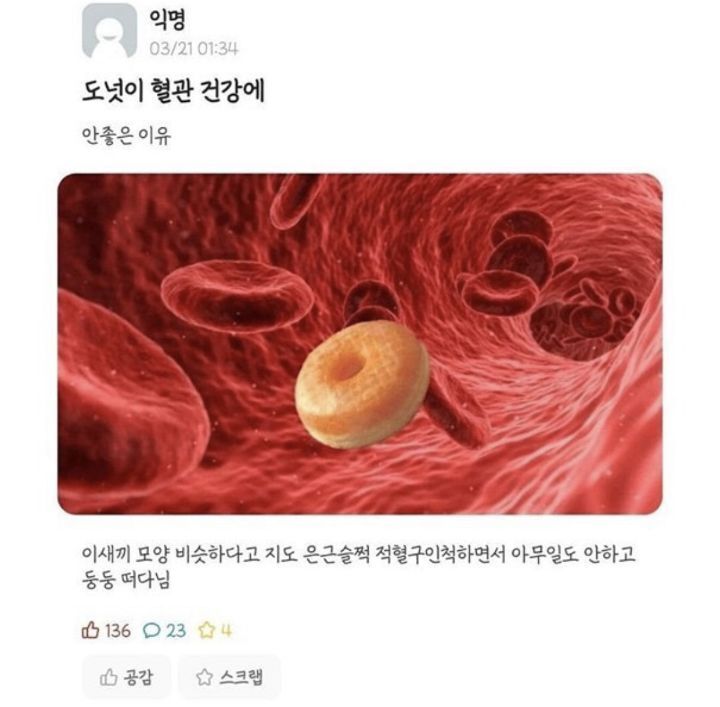 도넛먹으면 건강에 안좋은 이유 이과적 접근 | 인스티즈