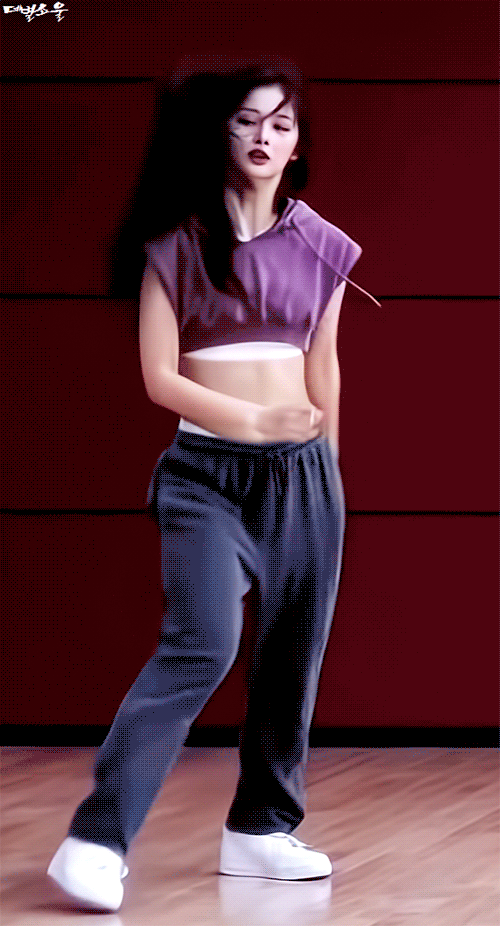 연습중인 엔믹스 설윤.GIF | 인스티즈