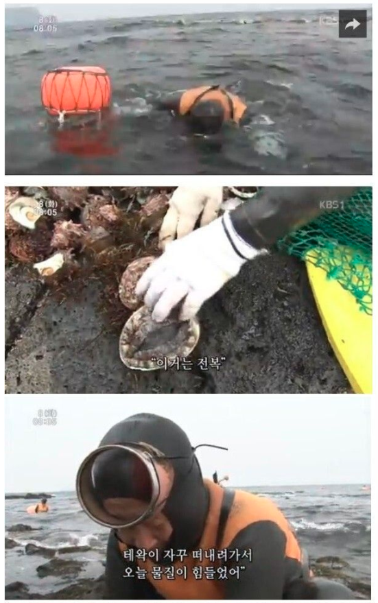 해녀와 기념사진 찍는 중국인들... | 인스티즈