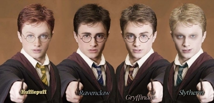 해리포터 주인공들 기숙사별 비주얼 | 인스티즈