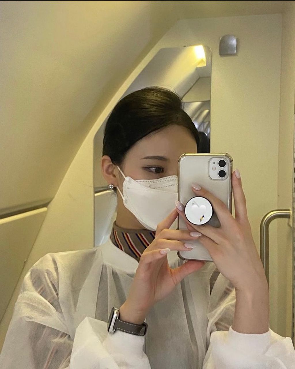 이쁜여자들 마스크쓰고 다니던 시절 | 인스티즈