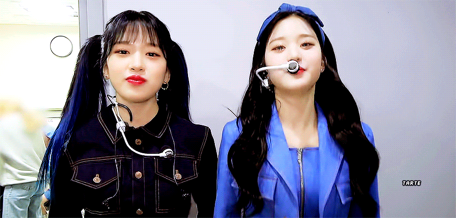 아이브 안녕즈 안유진 장원영.gif | 인스티즈