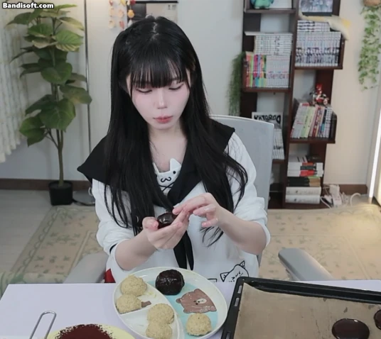 두쫀쿠 직접 만들어서먹는 김츠유.gif | 인스티즈