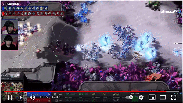 [스타2] 프로토스가 사기 종족이었던 gsl 경기.gif | 인스티즈