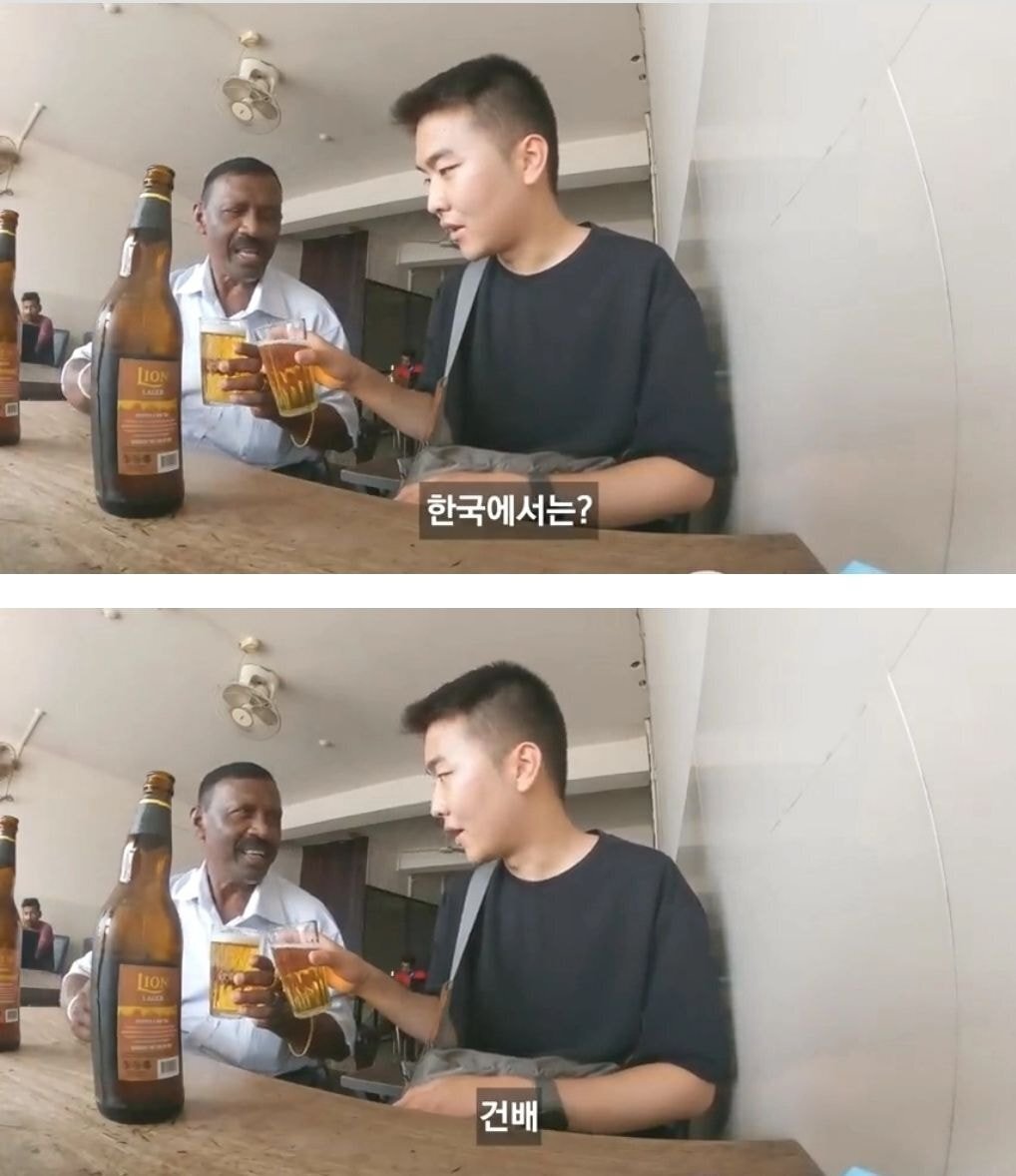 한국에서 자기 아들이 공부중이라는 아저씨를 만난 여행 유튜버 | 인스티즈