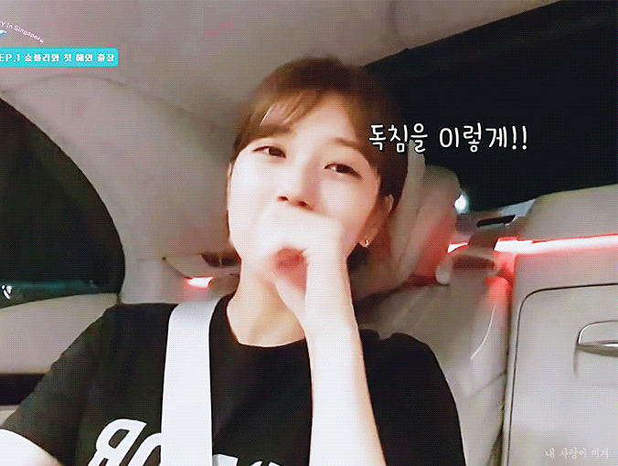 티모 흉내내는 수지.gif | 인스티즈