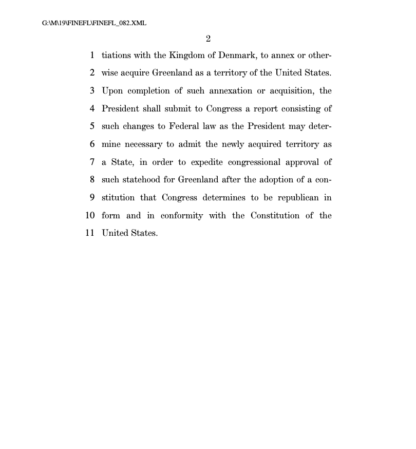 미국 하원에서 그린란드를 51번째 주로 만들자는 법안이 발의 | 인스티즈