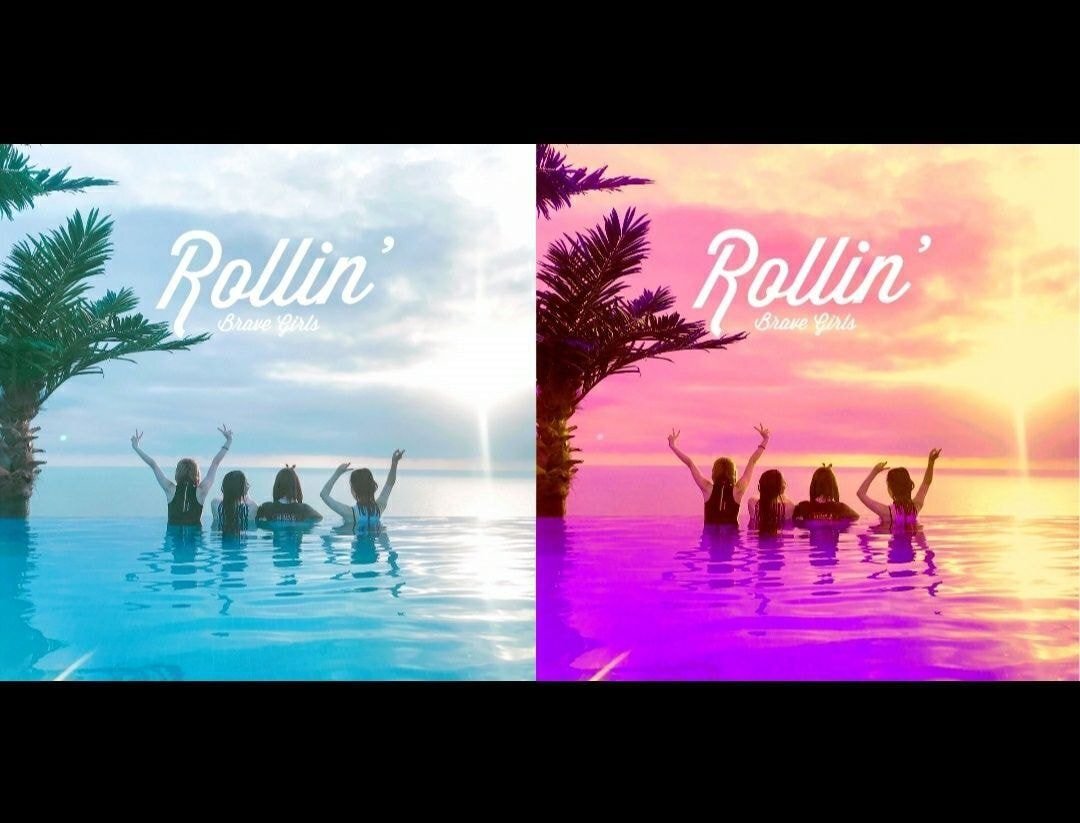 브레이브걸스 - 롤린 앨범커버 바꿔달라고 용형한테 DM보낸 네티즌 - 현재상황 | 인스티즈