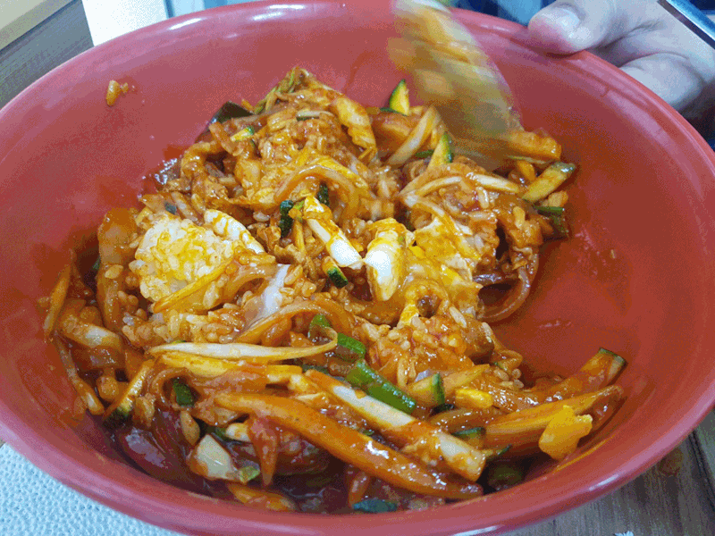 대구 사람들은 아는 맛 중화비빔밥.jpgif | 인스티즈