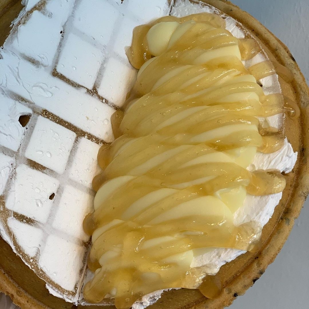 와플에 뽀얀 커스터드 크림..........jpg | 인스티즈