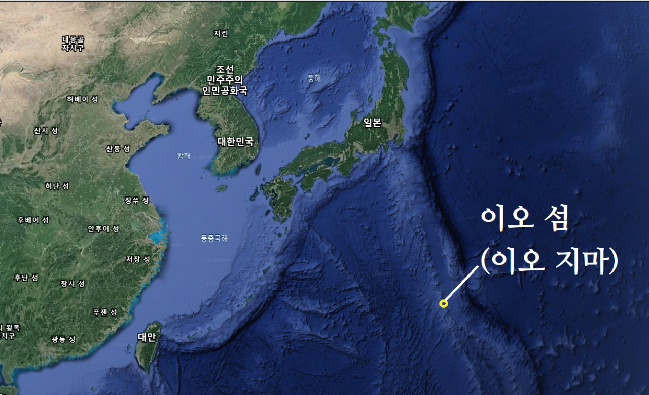 지도로 보는 태평양 전쟁, 이오지마 전투 | 인스티즈