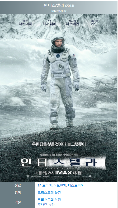 10년전 개봉 된 영화 | 인스티즈