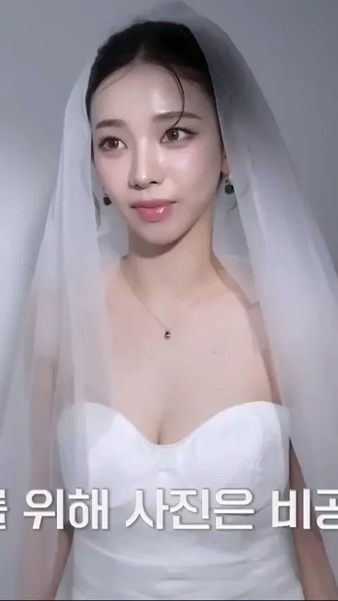 (스압)웨딩드레스 입은 카리나.gif | 인스티즈
