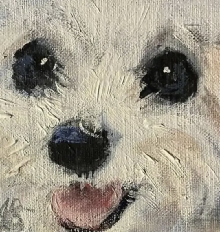 화가가 자신이 키우던 개를 그리워하며 그린 작품 | 인스티즈