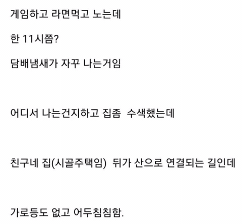 담배피는 일진들 도망가게하는법.txt | 인스티즈
