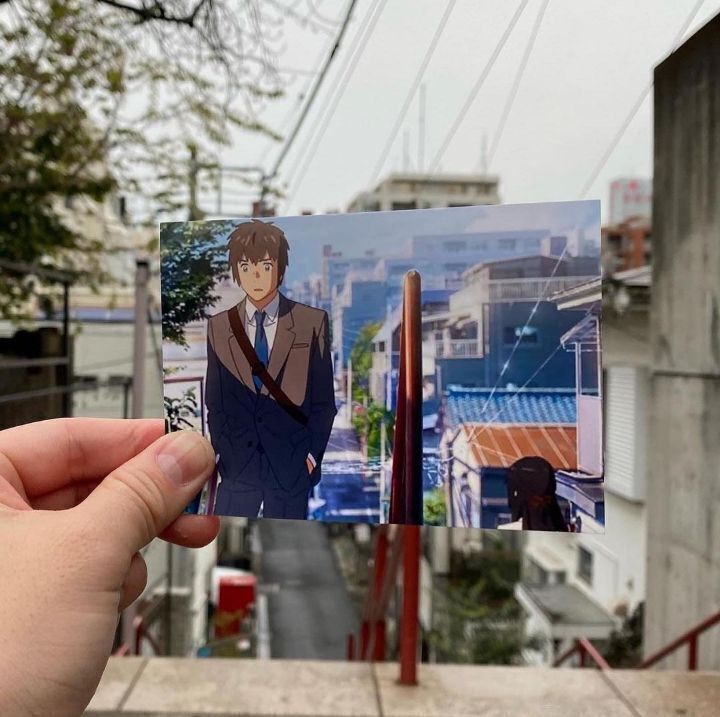 일본 애니메이션과 실제 일본거리 싱크로율 | 인스티즈