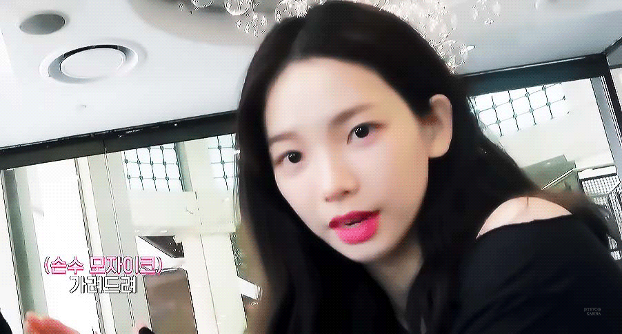 (스압)은근 귀여운 카리나.gif | 인스티즈