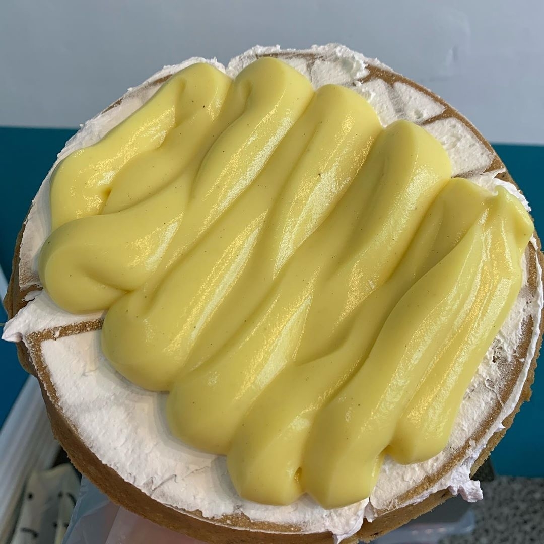 와플에 뽀얀 커스터드 크림..........jpg | 인스티즈