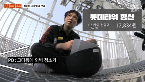 워크맨에서 나온 롯데타워 외벽청소알바 일당.jpg | 인스티즈