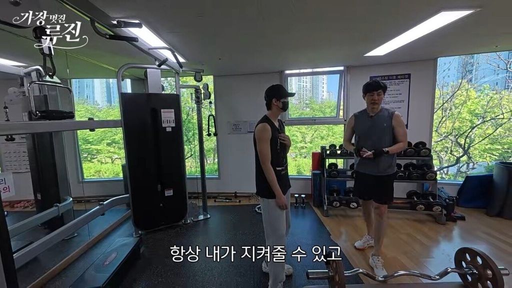 아들과 헬스하다가 눈물 터진 배우 류진 | 인스티즈