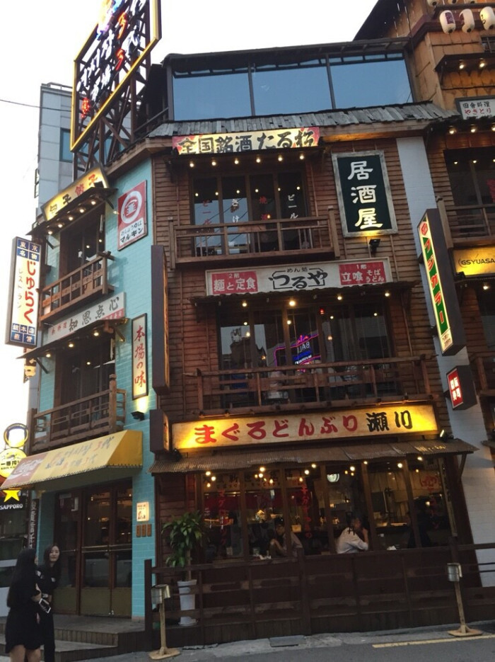 한국 일본 번화가 건물 차이 | 인스티즈