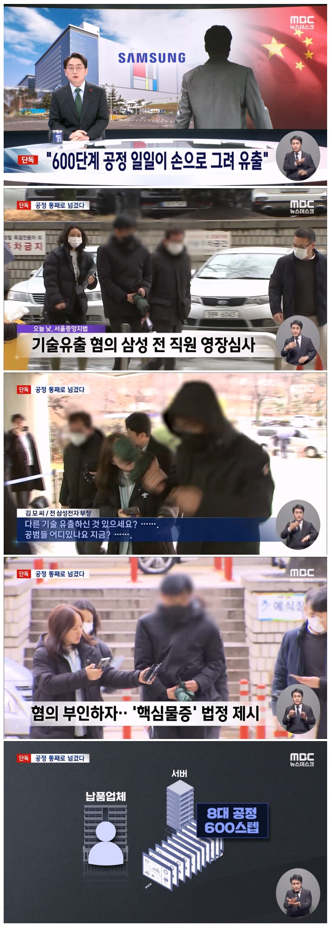 [단독] 삼성전자 D램 공정 유출 "8대 공정 6백 단계 PPT로 넘겨" | 인스티즈