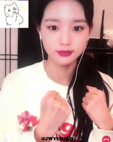 아이즈원 장원영 이모티콘 챌린지 | 인스티즈