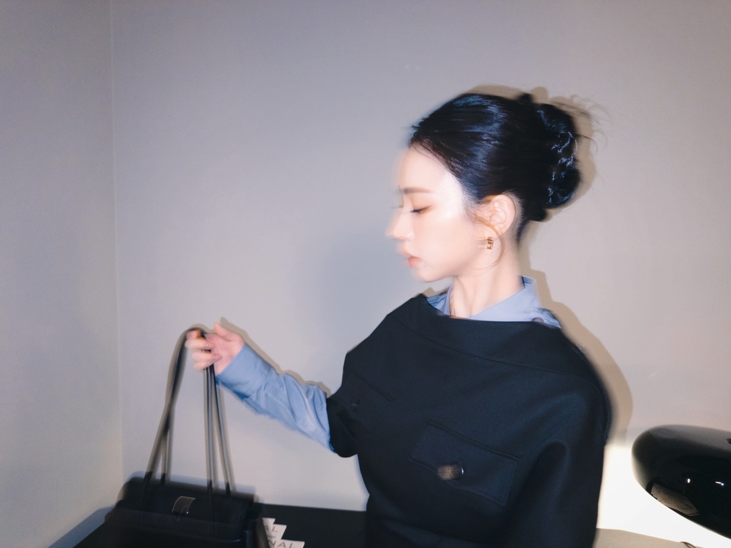 올빽머리 프라다 풀착장한 카리나 인스타 .jpg | 인스티즈