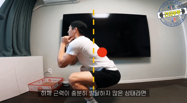 헬아가들에게 유용한 맨몸 스쿼트보다 쉬운 스쿼트 .YouTube | 인스티즈