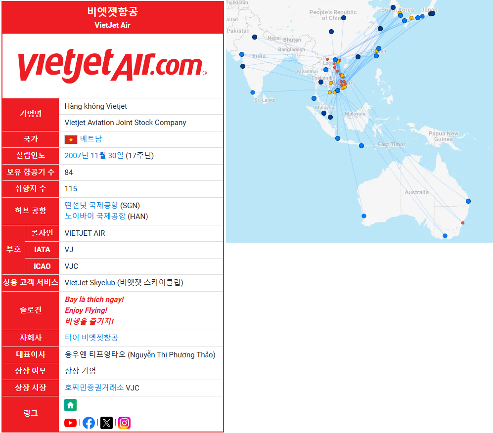 세계적으로 안전한 저비용항공사 TOP20 | 인스티즈
