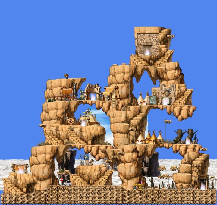 옛날 메이플스토리 던전 가는 길 탐방 | 인스티즈