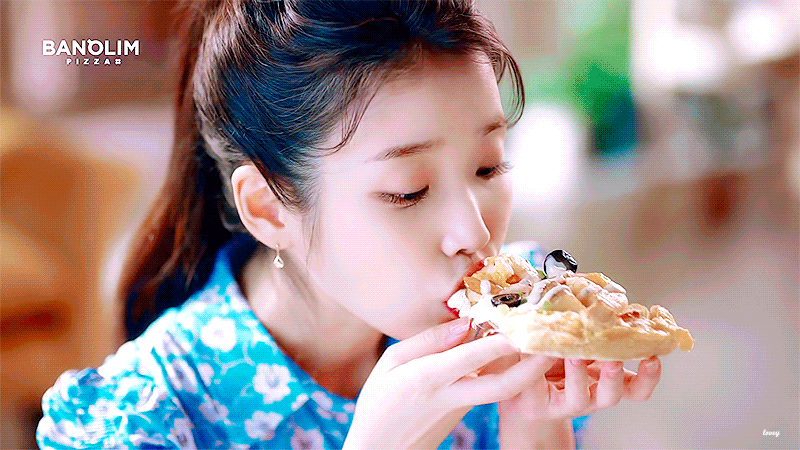 반올림피자 아이유.gif | 인스티즈