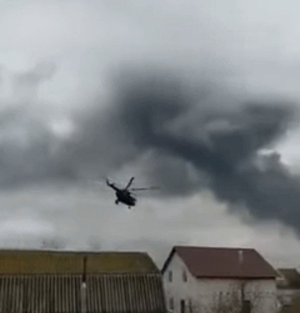 우크라이나..러시아 헬기 부대 짤 | 인스티즈