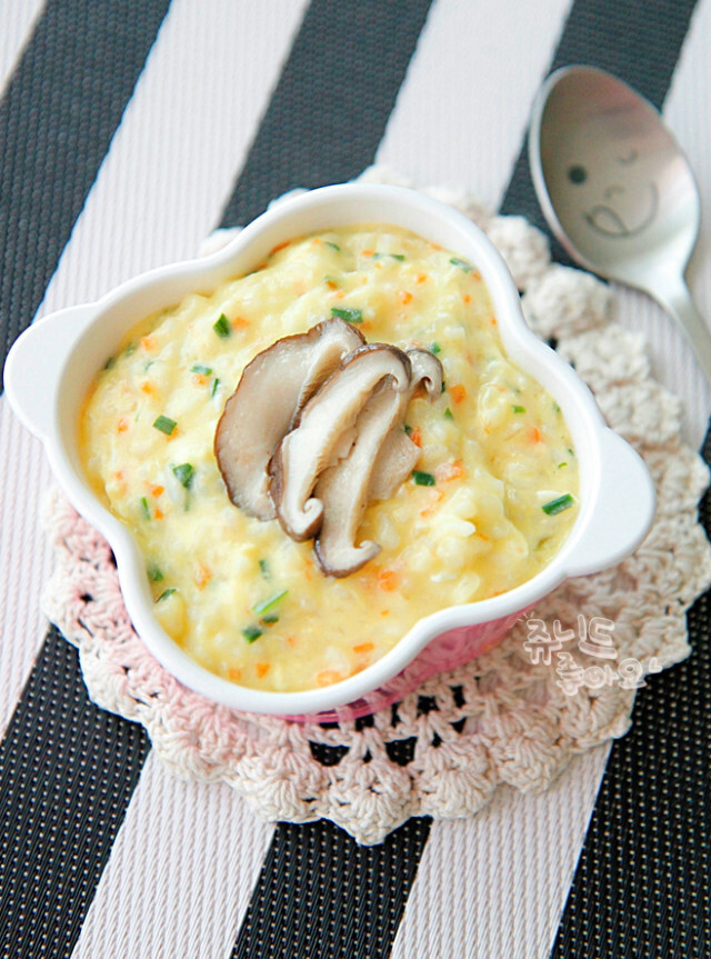 치킨스톡으로 간단히 계란죽 만드는 법.jpg | 인스티즈