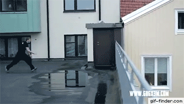 정말 아파보이는 파쿠르 실패 모음 .gif | 인스티즈