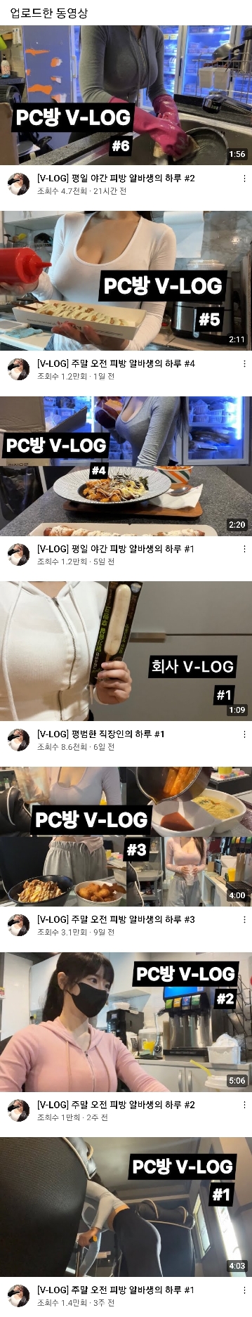 업무시간에 보기 좋은 브이로그 유투버 | 인스티즈