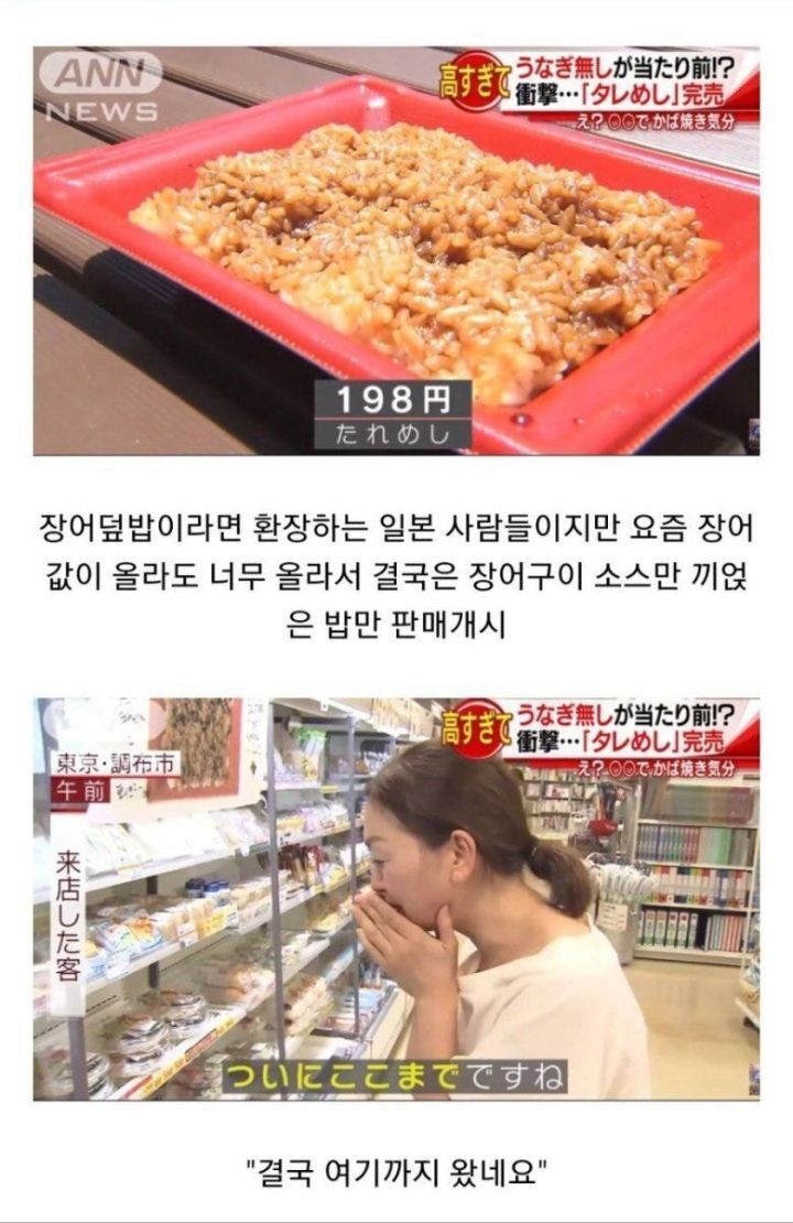 장어를 좋아하지만 장어가격이 너무 많이 오른 일본 | 인스티즈