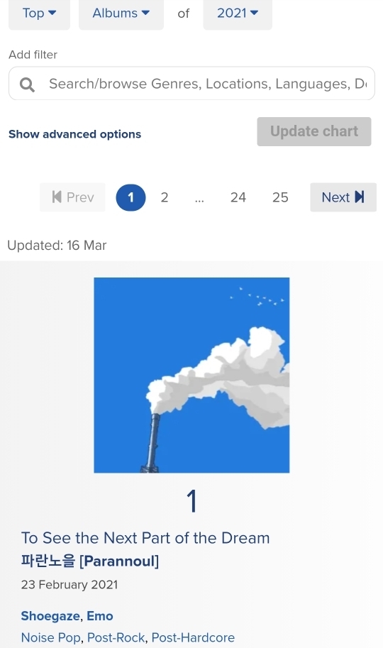 오늘 해외 음악 평점 사이트 1위에 오른 한국 1인 인디밴드 | 인스티즈
