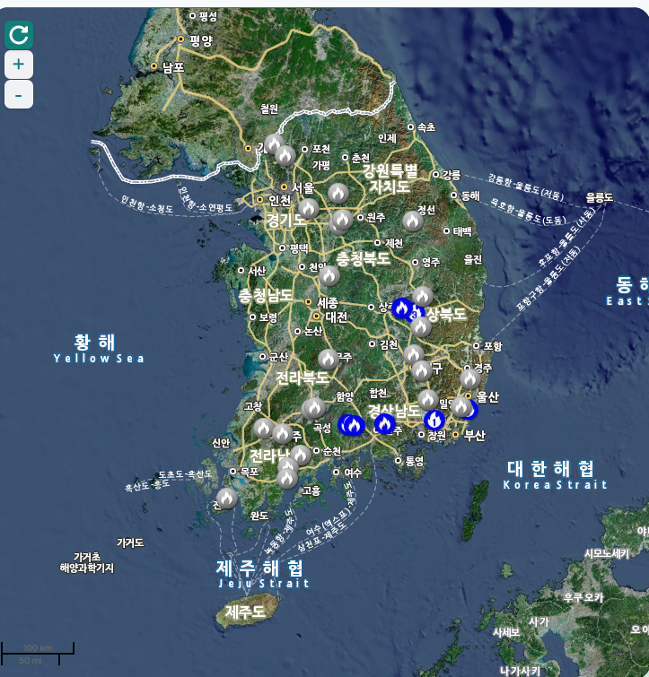 오늘 일어난 산불들 현재까지 밝혀진 원인 정리 | 인스티즈