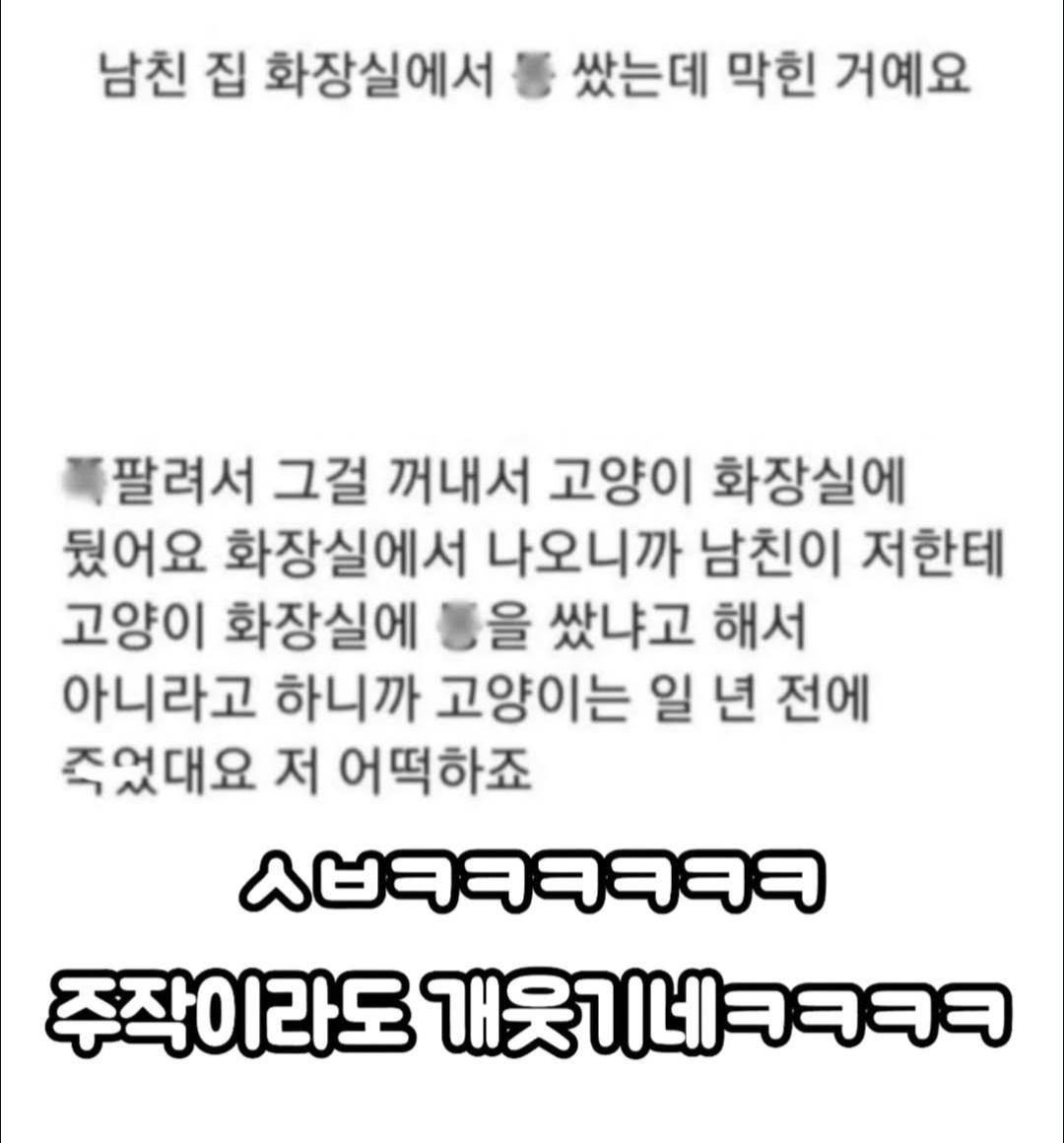 남친 집 화장실에서 똥쌌는데… | 인스티즈