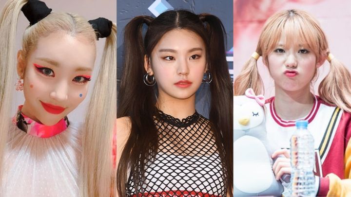 양갈래 트윈테일이 가장 잘 어울리고 예쁜 여자아이돌은? | 인스티즈