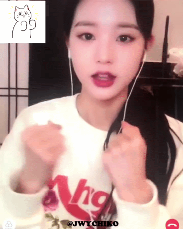아이즈원 장원영 이모티콘 챌린지 | 인스티즈