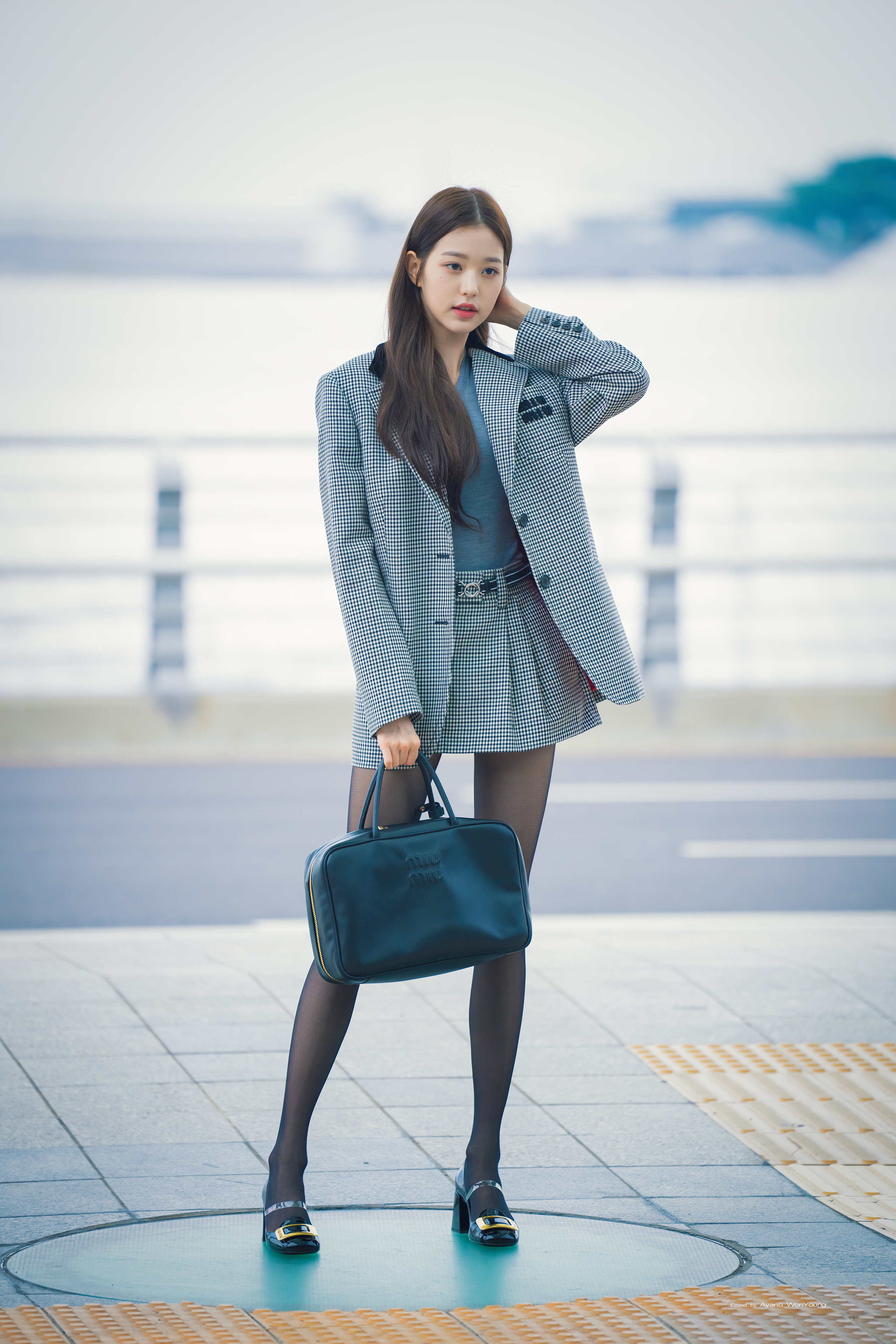 봐도 봐도 늘 새로운 아이브 장원영 다리길이.gif | 인스티즈