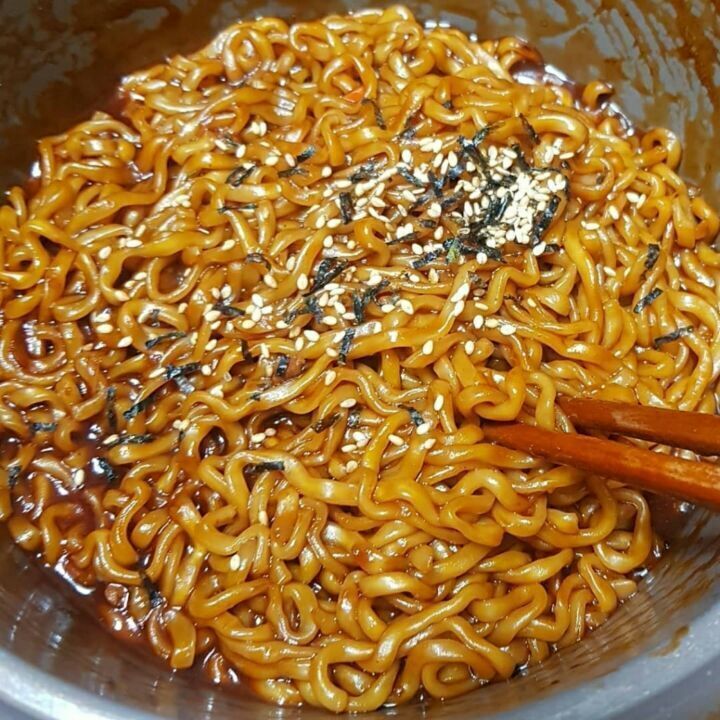 섞어 먹으면 짱맛이라는 짜파게티.jpg | 인스티즈