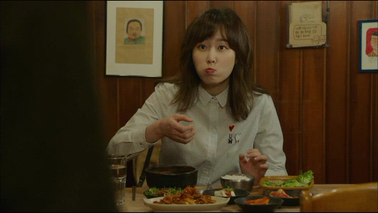 맛있게 잘 먹는 여자가 이상형이 되는 순간.gif | 인스티즈