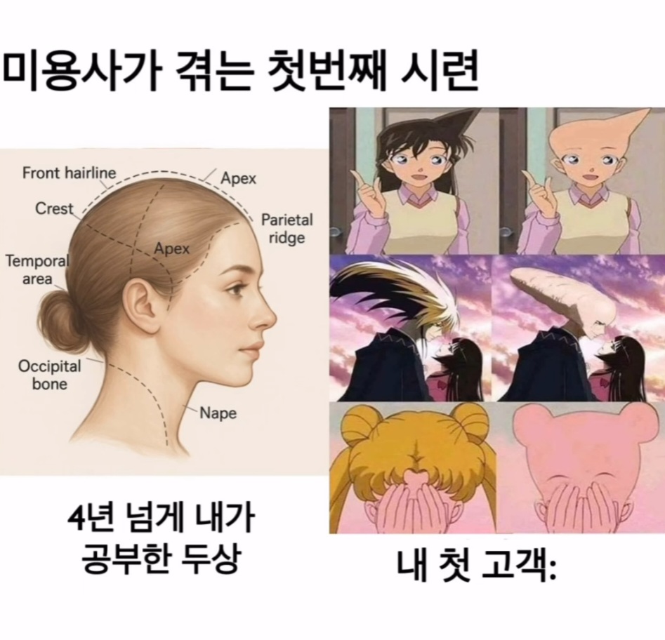미용사가 겪는 첫 번째 시련.jpg | 인스티즈