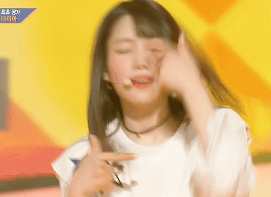 은근히 이쁜 다이아 주은.gif | 인스티즈