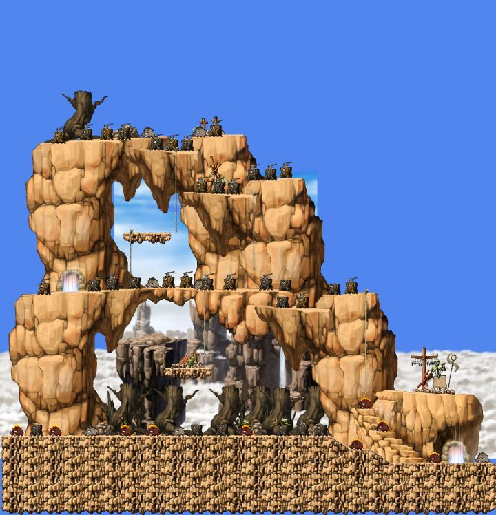 옛날 메이플스토리 던전 가는 길 탐방 | 인스티즈