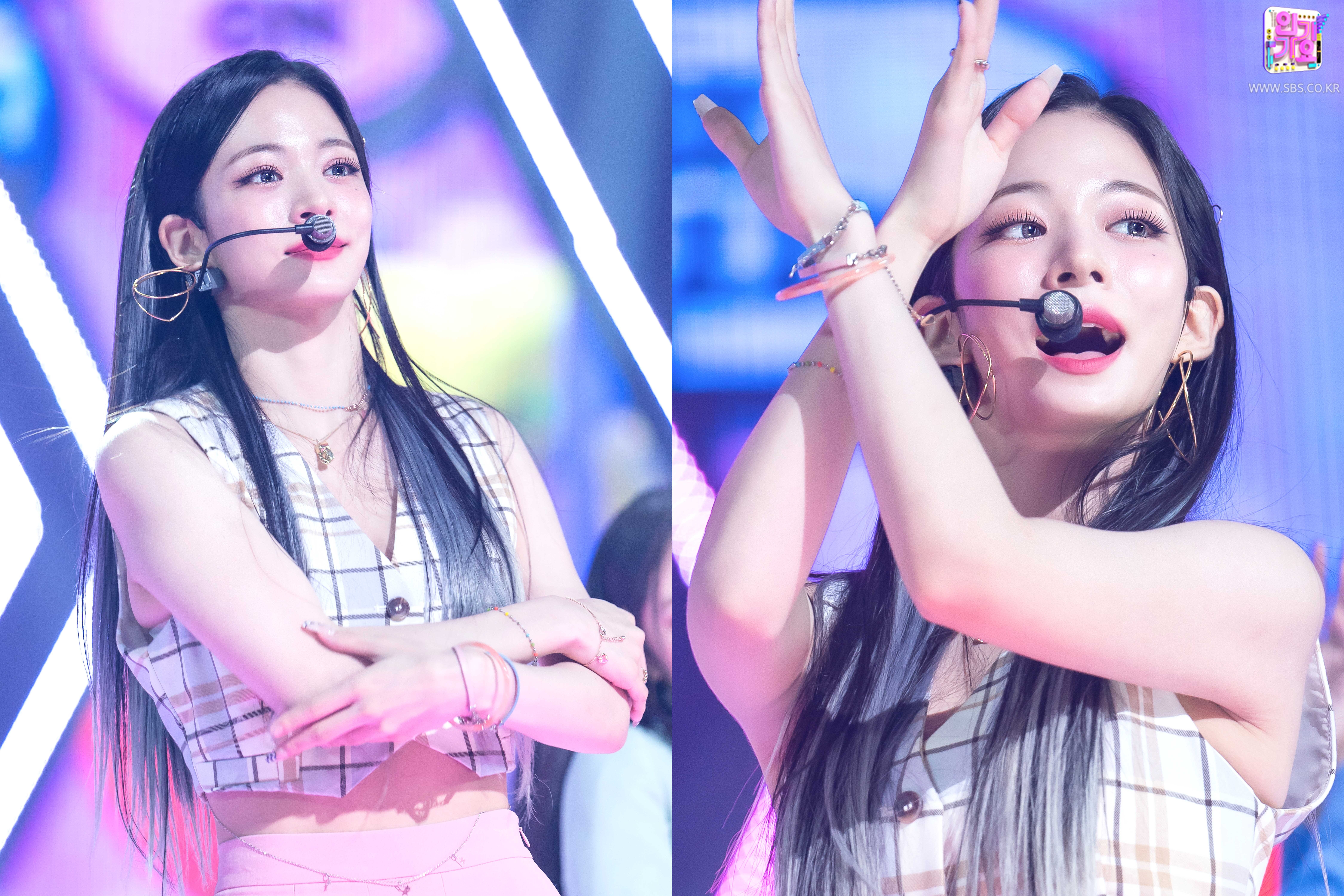 (스압)얼굴도 몸매도 예쁜 프로미스나인 이채영.jpgif | 인스티즈