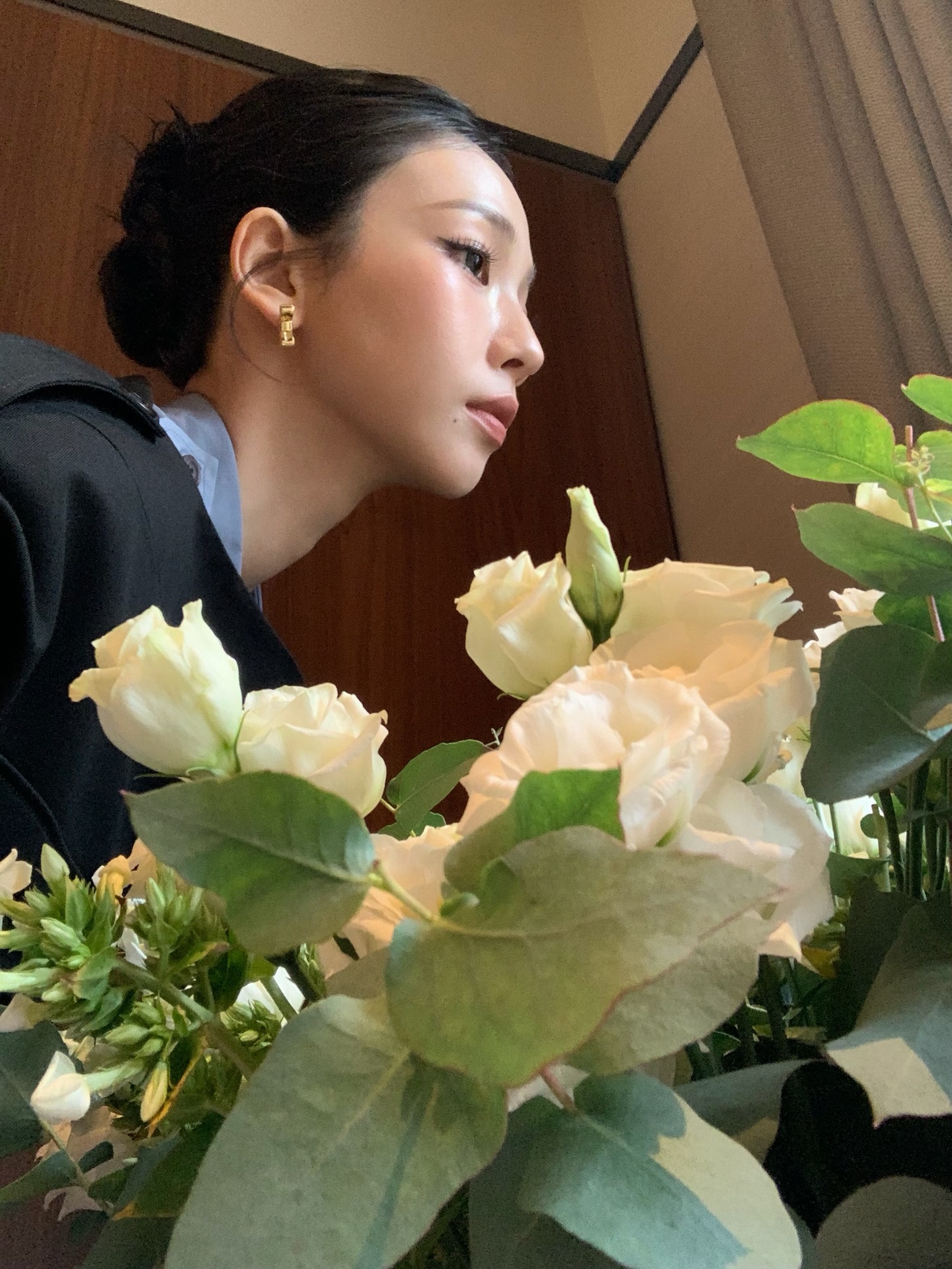 올빽머리 프라다 풀착장한 카리나 인스타 .jpg | 인스티즈